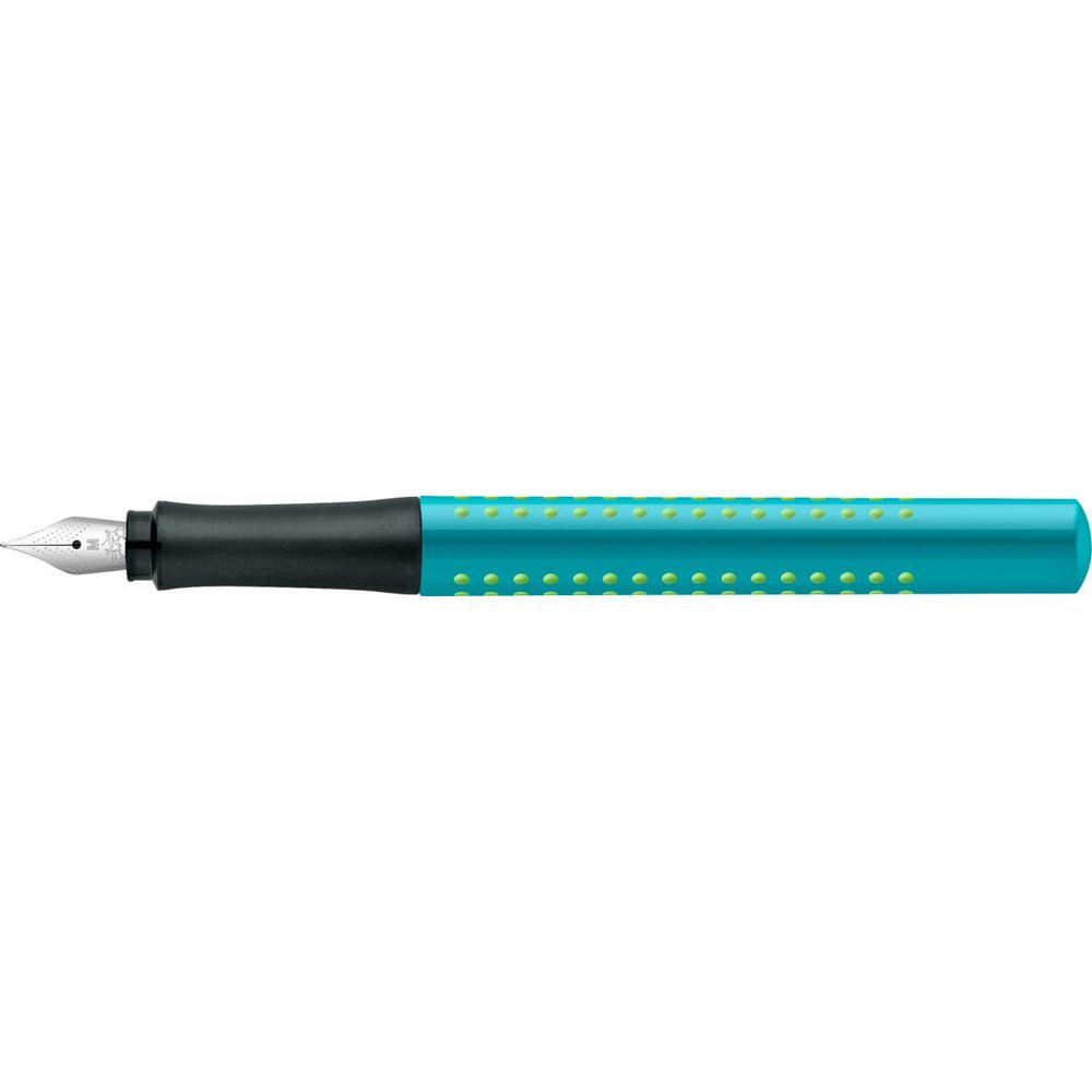 Faber-Castell Grip 2010 Fountain Pen & Refill: Turquoise