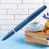 Diplomat Viper Blue Guilloche Fountain Pen