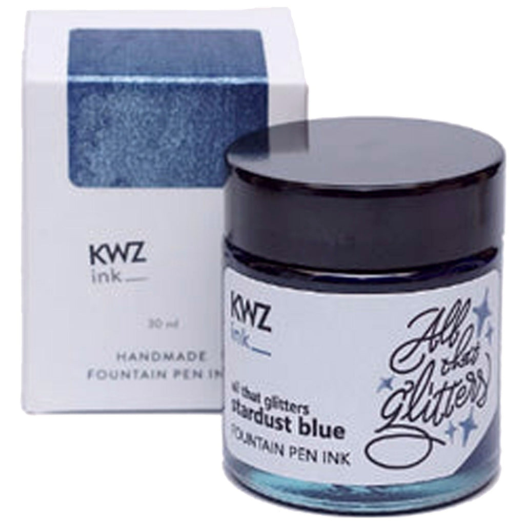 KWZ All That Glitters Ink Bottle (Stardust Blue - 30 ML) 6101