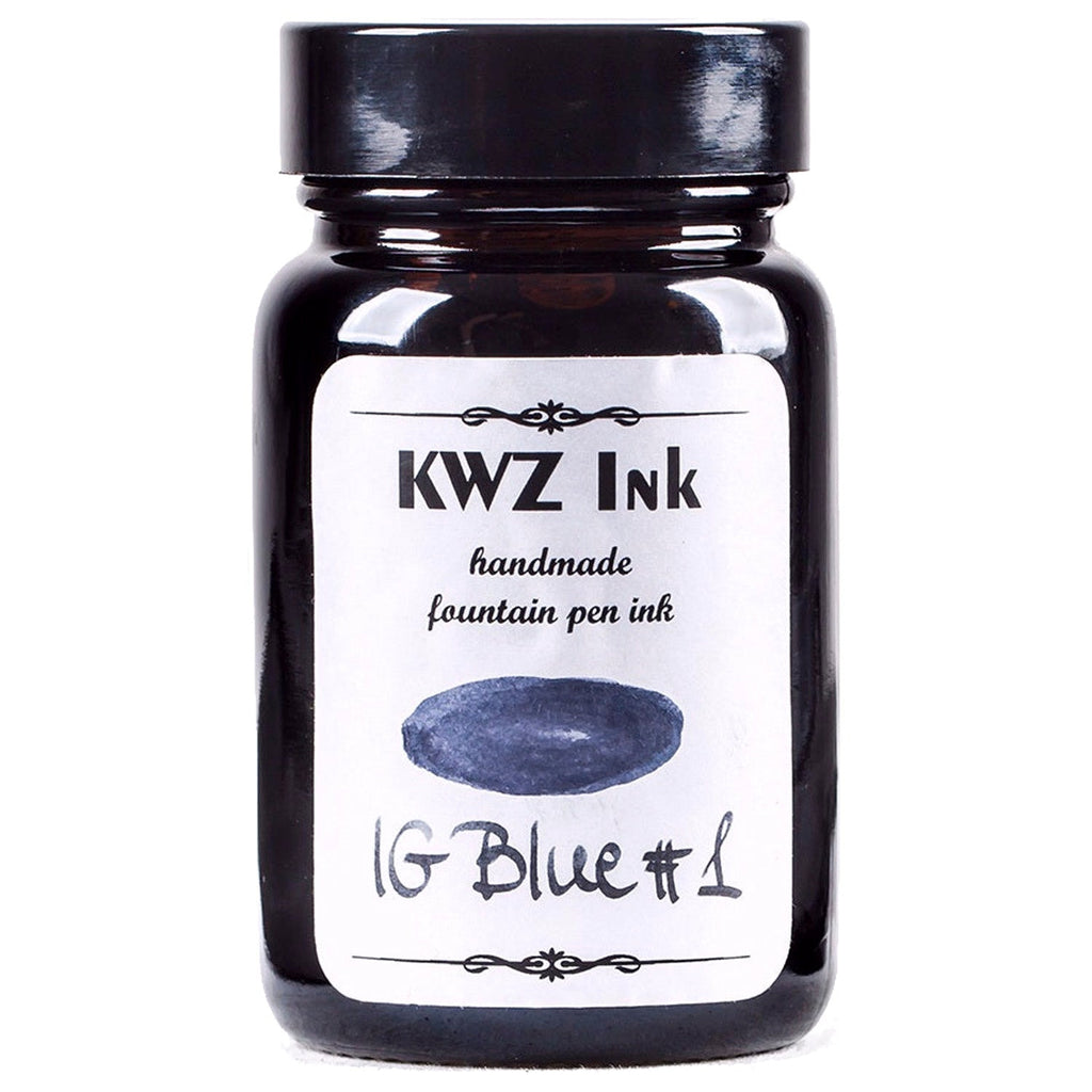 KWZ Iron Gall Ink Bottle (Blue 1 - 60 ML) 1100-IG