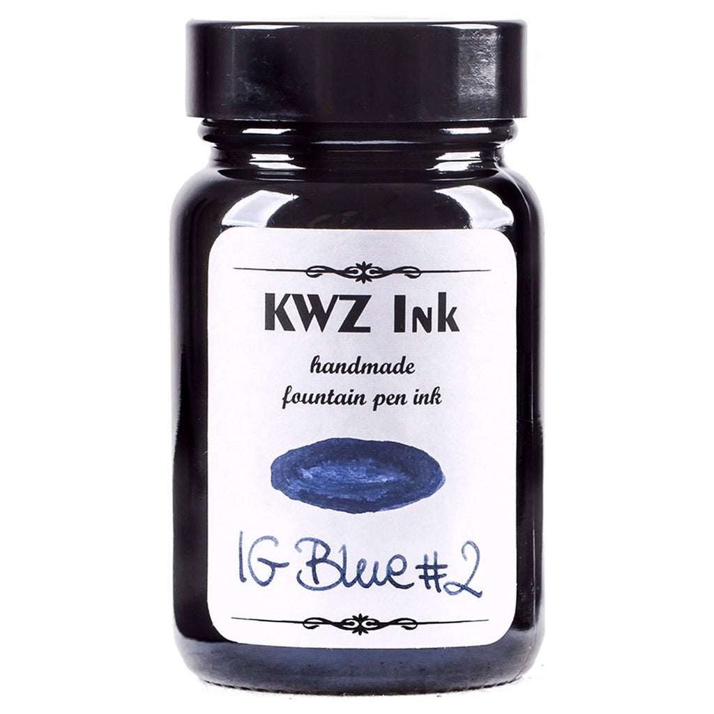 KWZ Iron Gall Ink Bottle (Blue 2 - 60 ML) 1101-IG