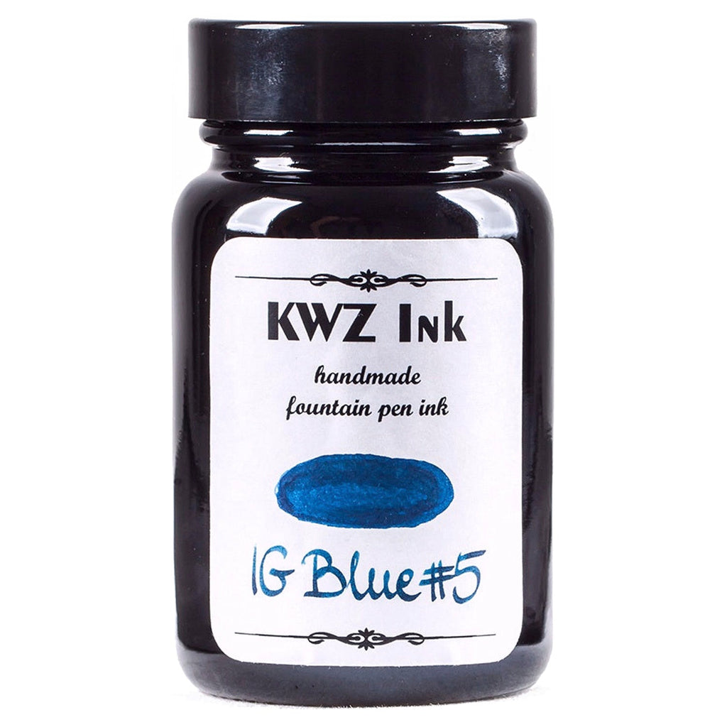 KWZ Iron Gall Ink Bottle (Blue 5 - 60 ML) 1104-IG