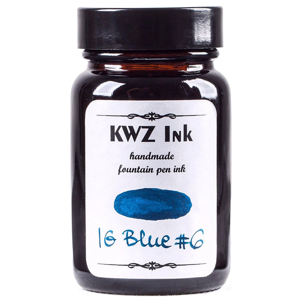 KWZ Iron Gall Ink Bottle (Blue 6 - 60 ML) 1105-IG