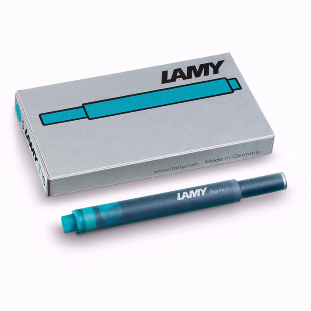 Lamy T10 Ink Cartridge (Turquoise - Pack of 5) 1602741