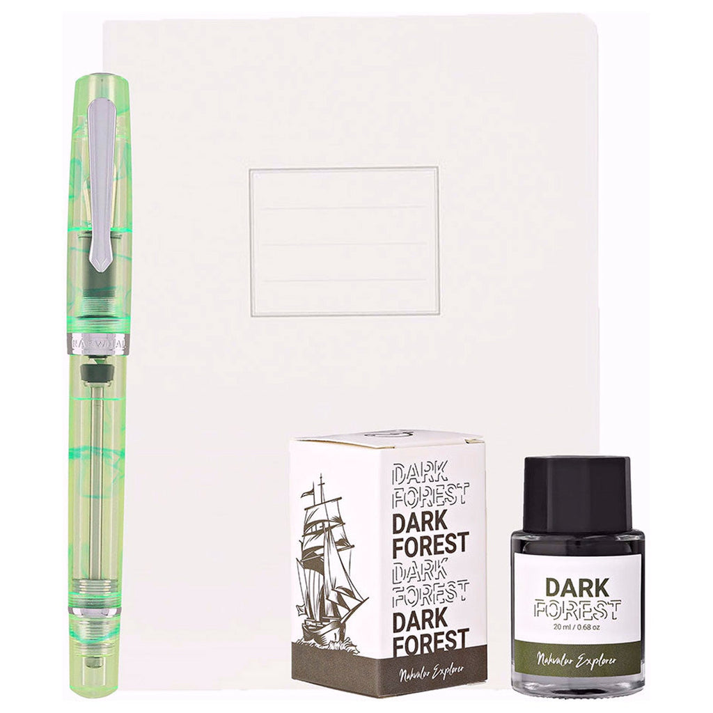 Nahvalur Original Plus Altifrons Green Fountain Pen Set