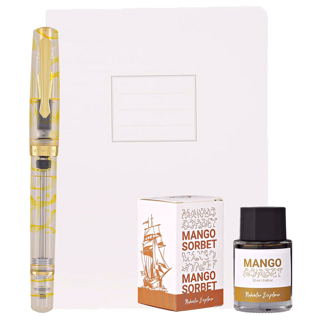 Nahvalur Original Plus Gold Ocellatus Fountain Pen Set