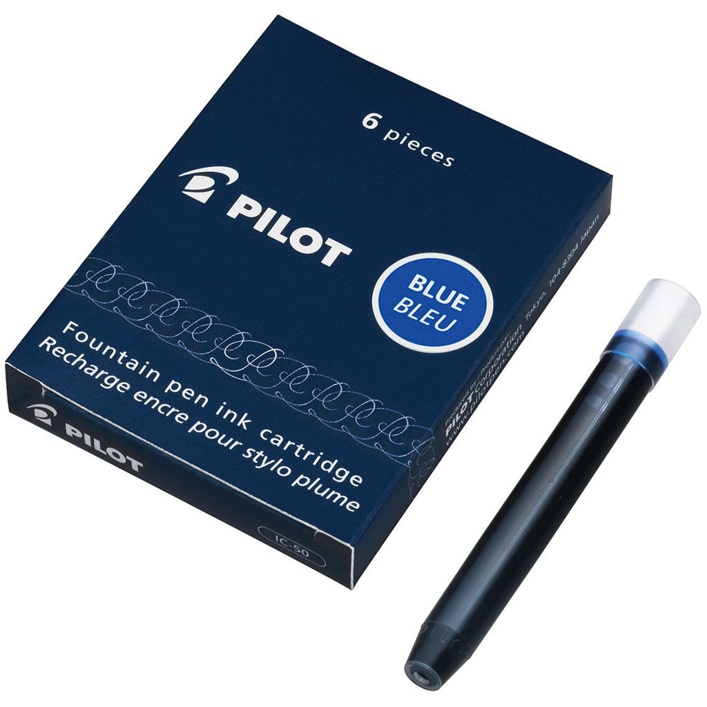 Pilot Ink Cartridge (Blue - Pack of 6) IC50L