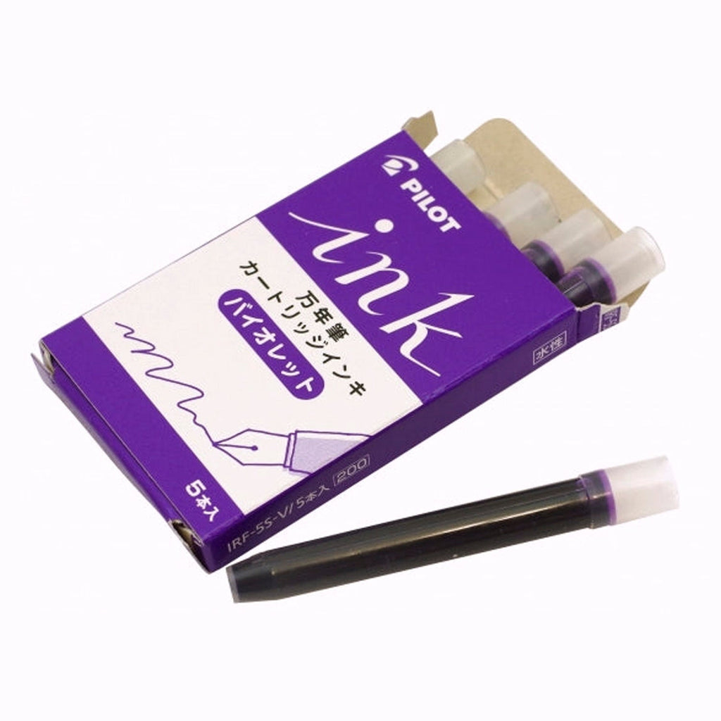 Pilot Ink Cartridge (Purple - Pack of 5) IRF-5S-V(EX)