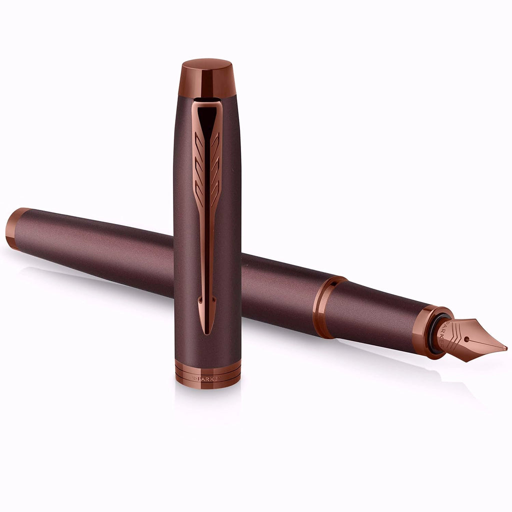 Parker Premium IM Monochrome Burgundy Fountain Pen