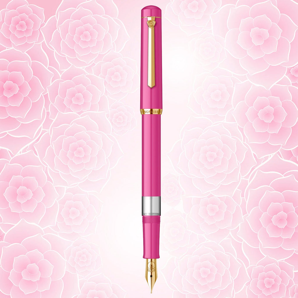 Scrikss 419 Pink GT Fountain Pen
