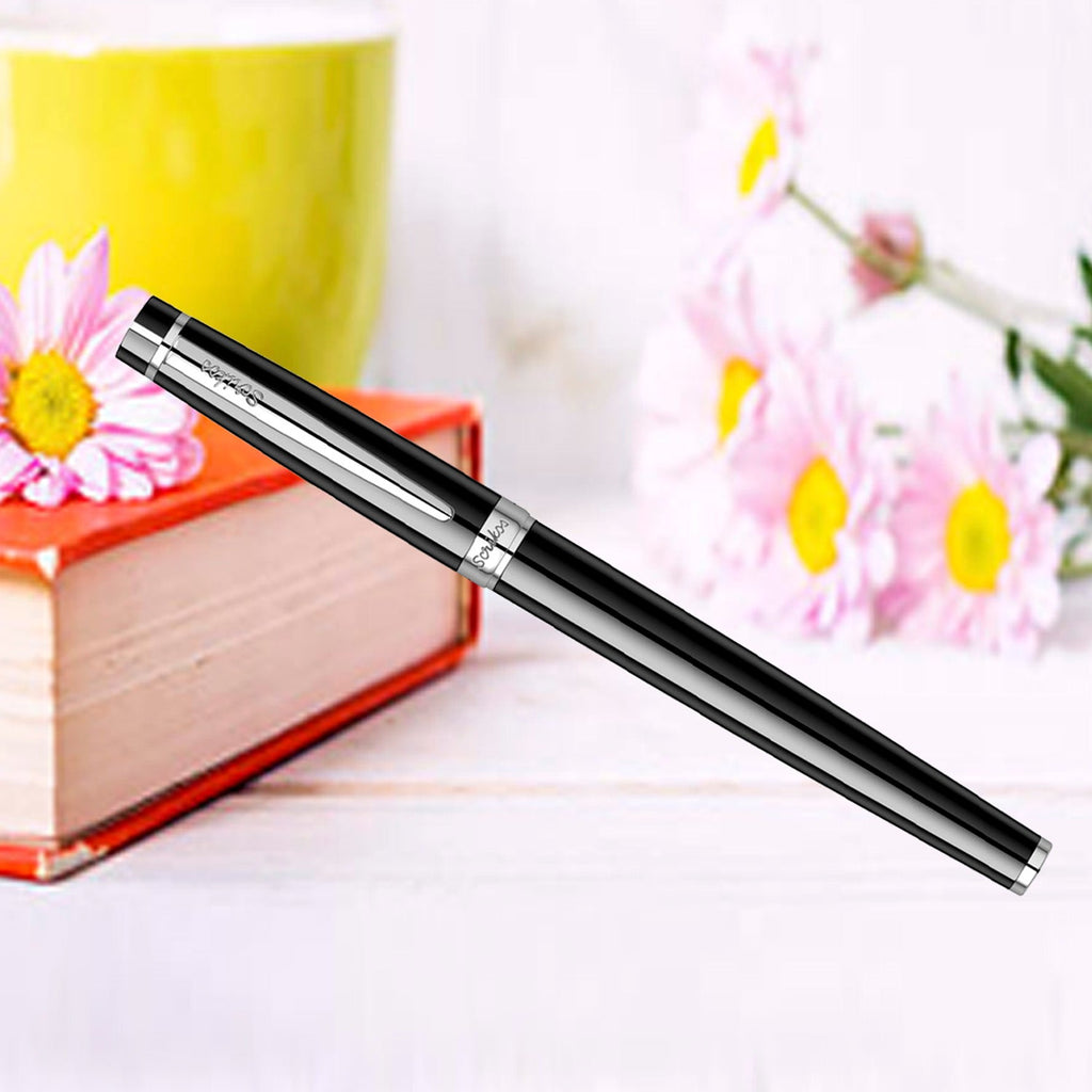 Scrikss Honour 38 Glossy Black CT Roller Ball Pen 62385