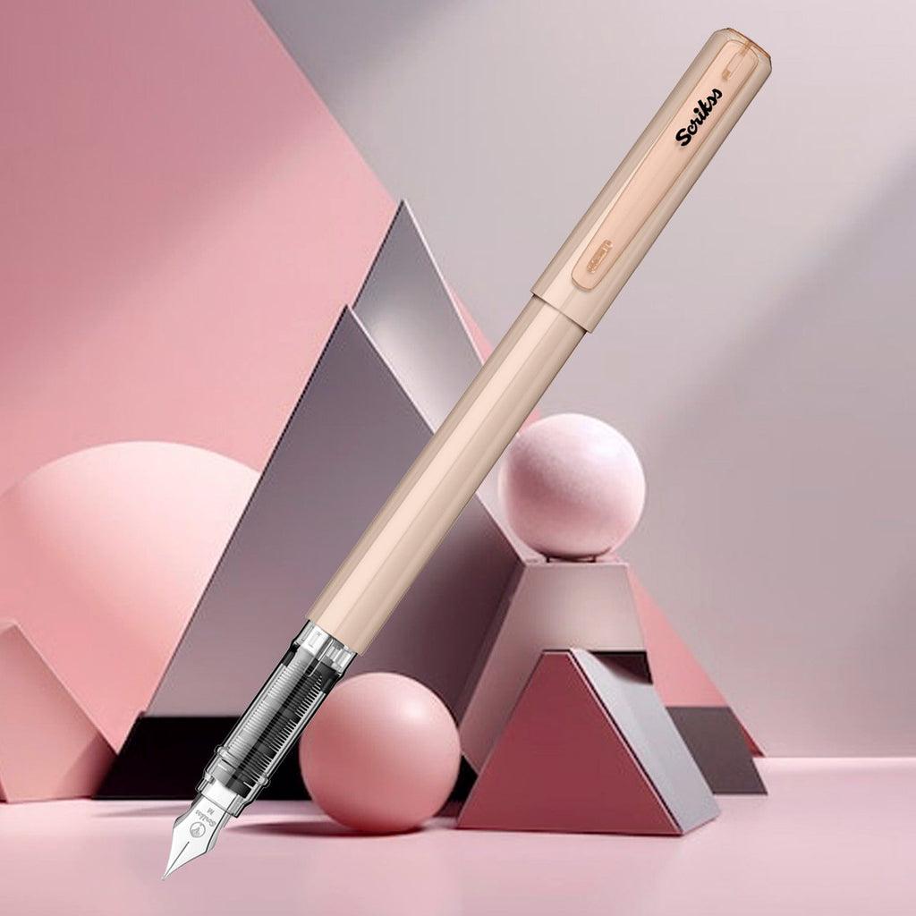 Scrikss Primeo Latte Fountain Pen