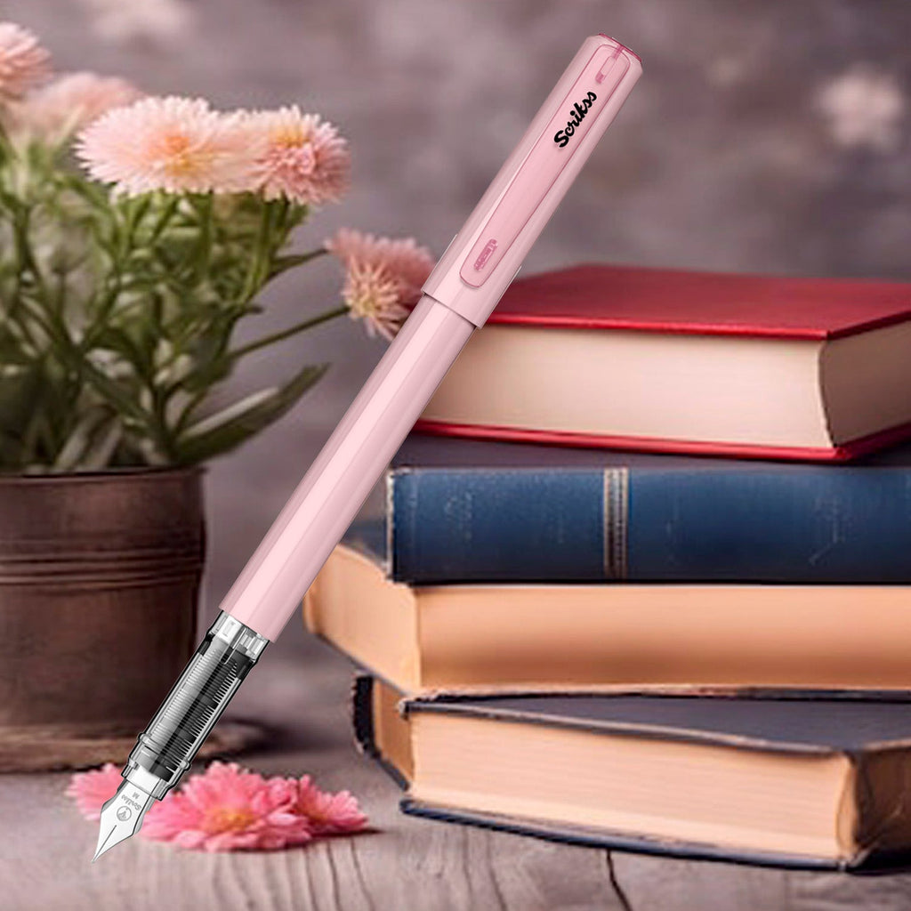 Scrikss Primeo Pink Fountain Pen