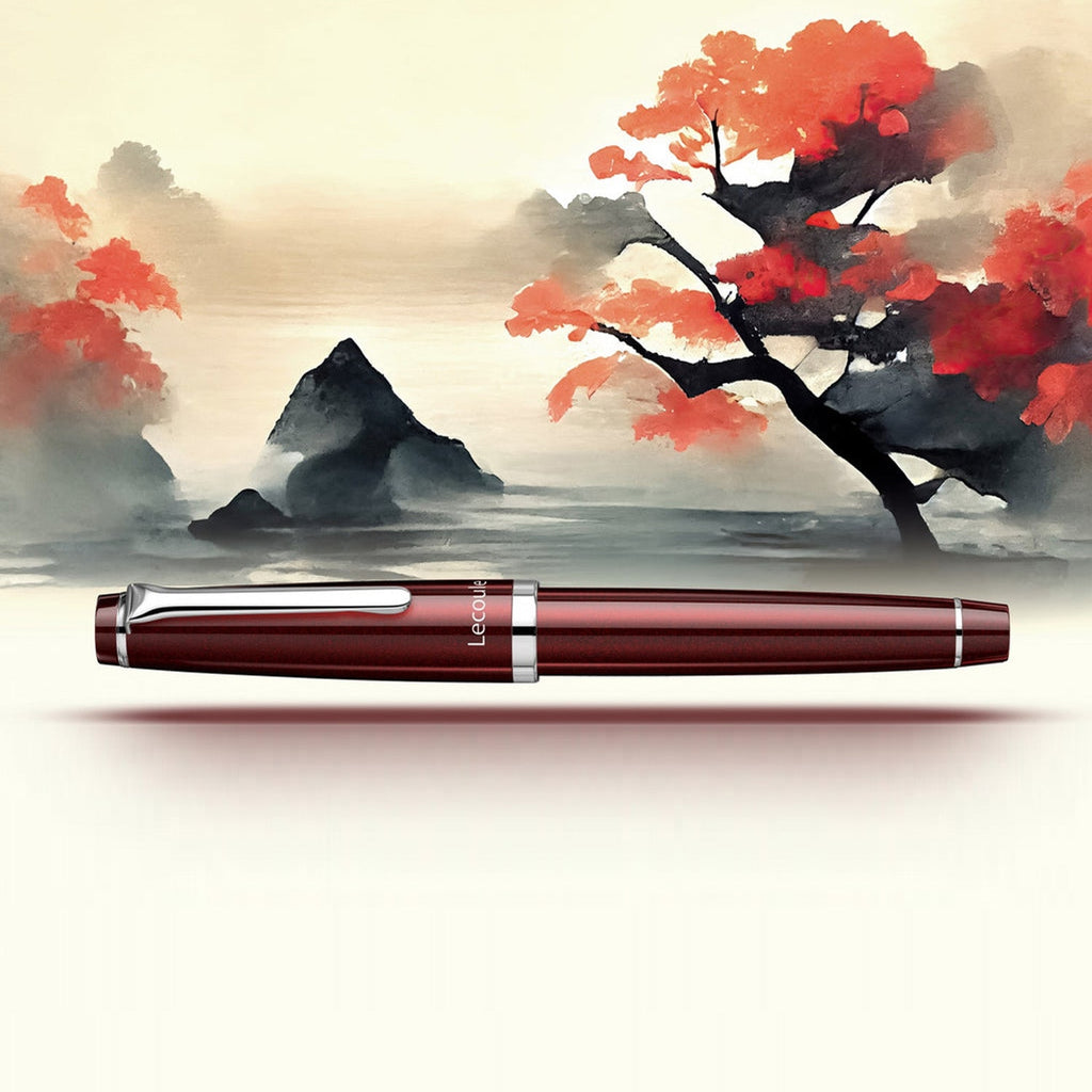 Sailor Lecoule Power Stone Colour Garnet CT Fountain Pen