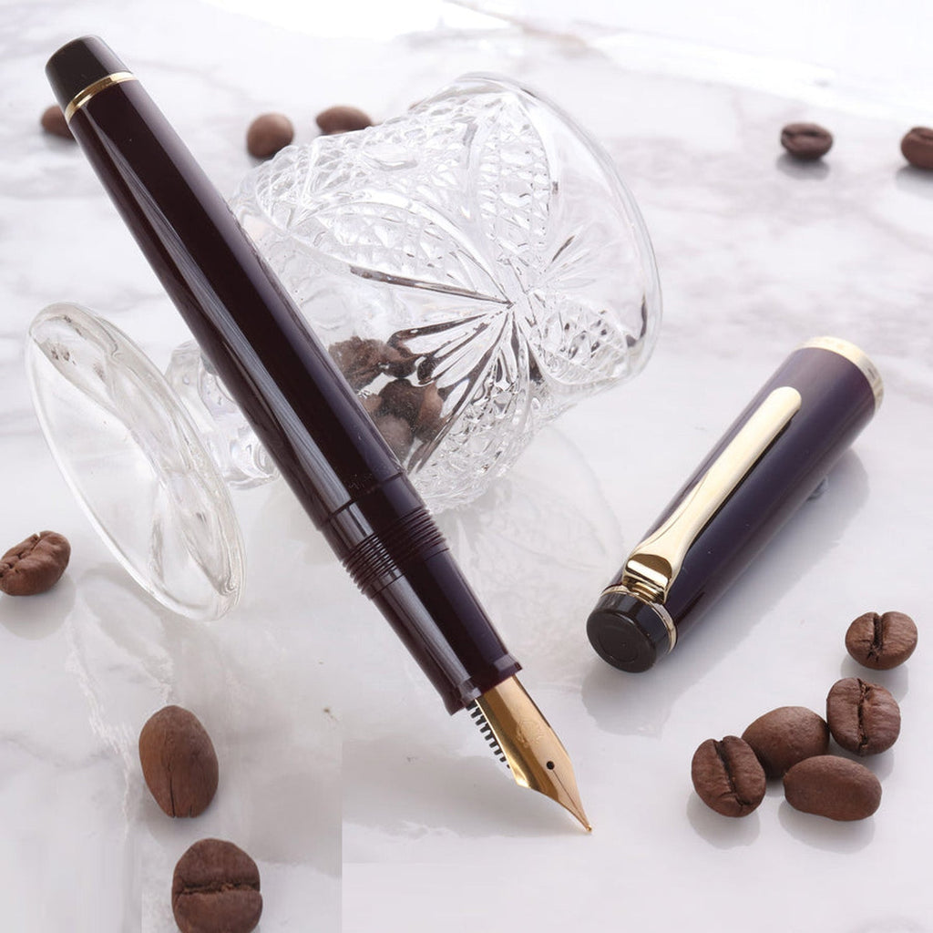 Sailor Lecoule Pale Brown GT Fountain Pen 11-0333-380