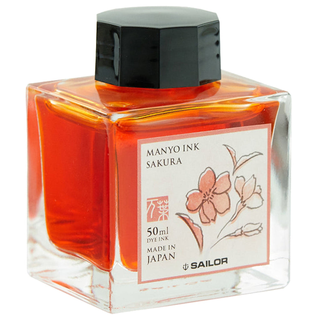 Sailor Manyo Ink Bottle (Sakura - 50 ML) 13-2009-209