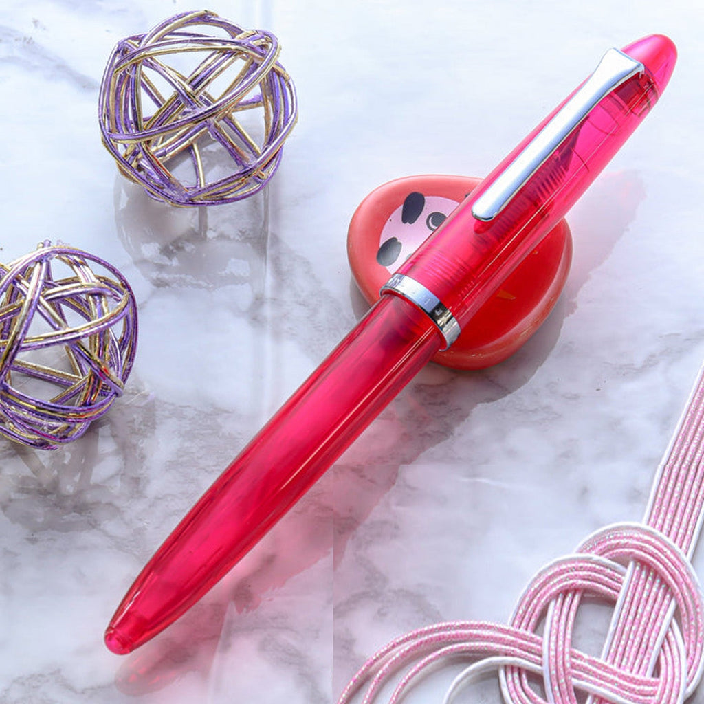 Sailor Profit Junior Transparent Pink CT Fountain Pen (Limited Edition)