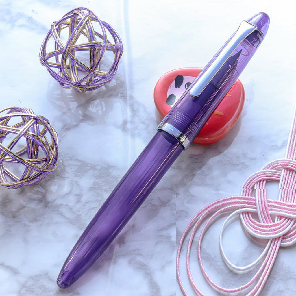 Sailor Profit Junior Transparent Purple CT Fountain Pen (Limited Edition)