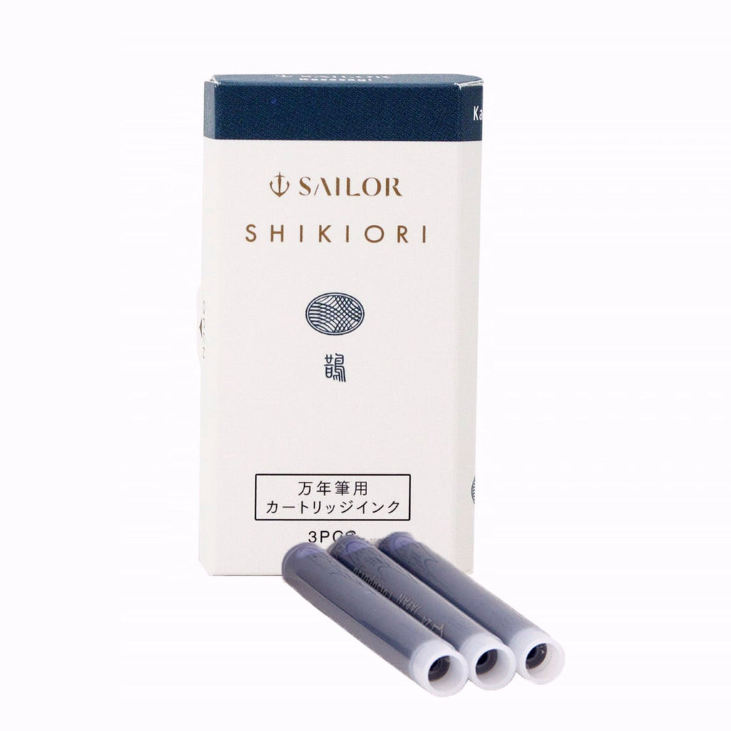 Sailor Shikiori Fairy Tales Ink Cartridge (Kasasagi - Pack of 3) 13-0350-226