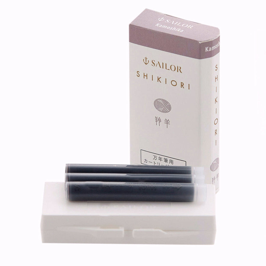 Sailor Shikiori Sansui Ink Cartridge (Kamoshika - Pack of 3) 13-0350-232