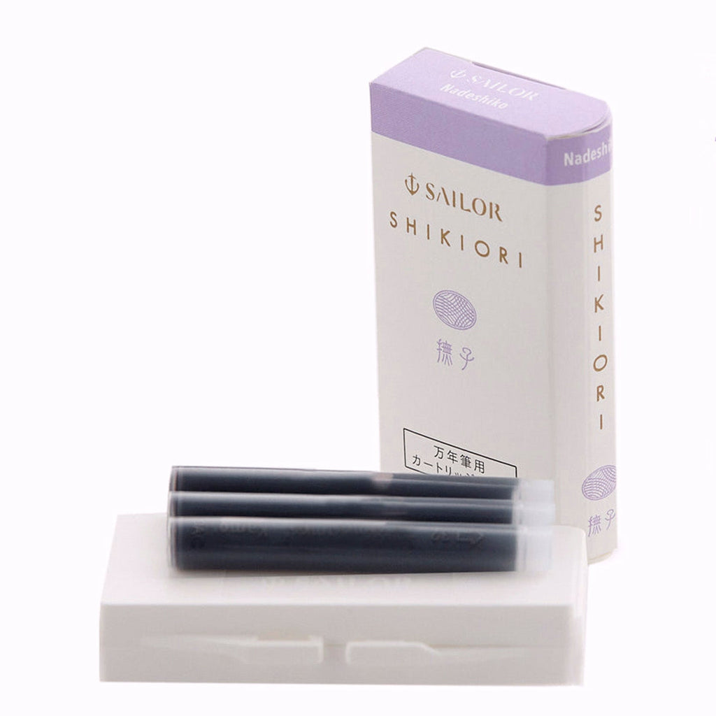 Sailor Shikiori Sansui Ink Cartridge (Nadeshiko - Pack of 3) 13-0350-231