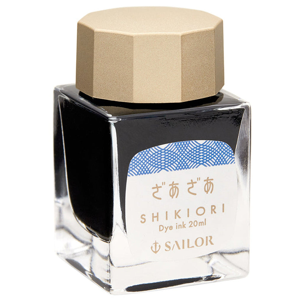 Sailor Shikiori Sound Of Rain Ink Bottle (Zaza - 20 ML) 13-1008-222