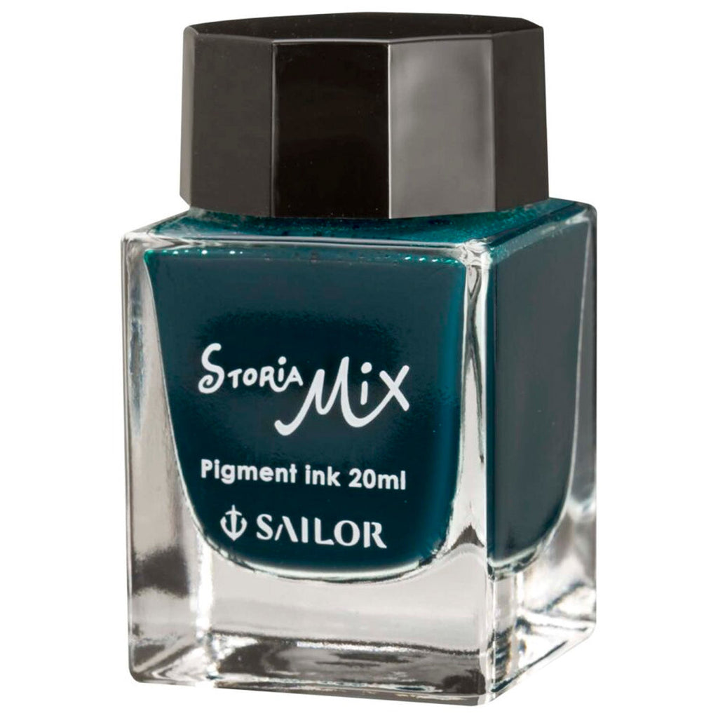 Sailor Storia Mix Ink Bottle (Green - 20 ML) 13-1503-260