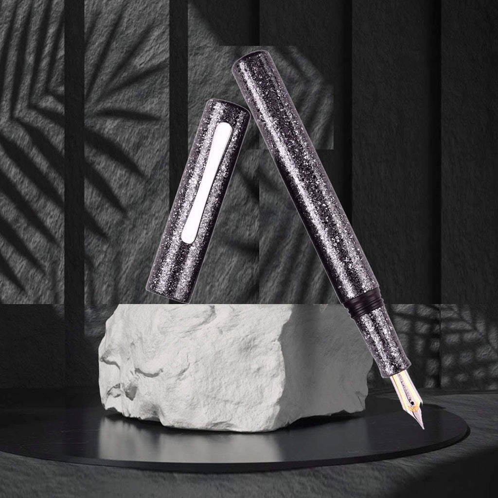 Taccia Granite Black Fountain Pen