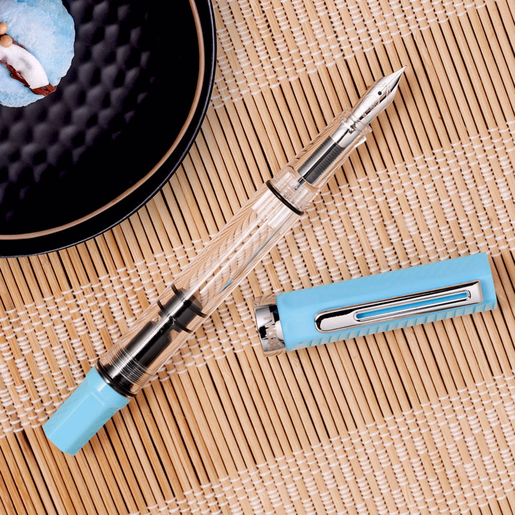 Twsbi Eco Sky Blue CT Fountain Pen (Limited Edition)