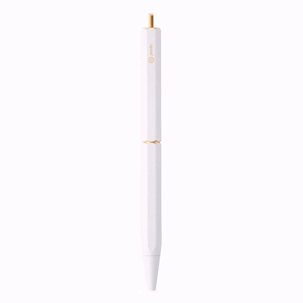 Ystudio Classic Revolve White Portable Ballpoint Pen 1CBPP0003WHX