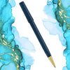 Ystudio Glamour Evolve Ocean Sustainable Sea Indigo Roller Ball Pen 1GRLP0001BLX