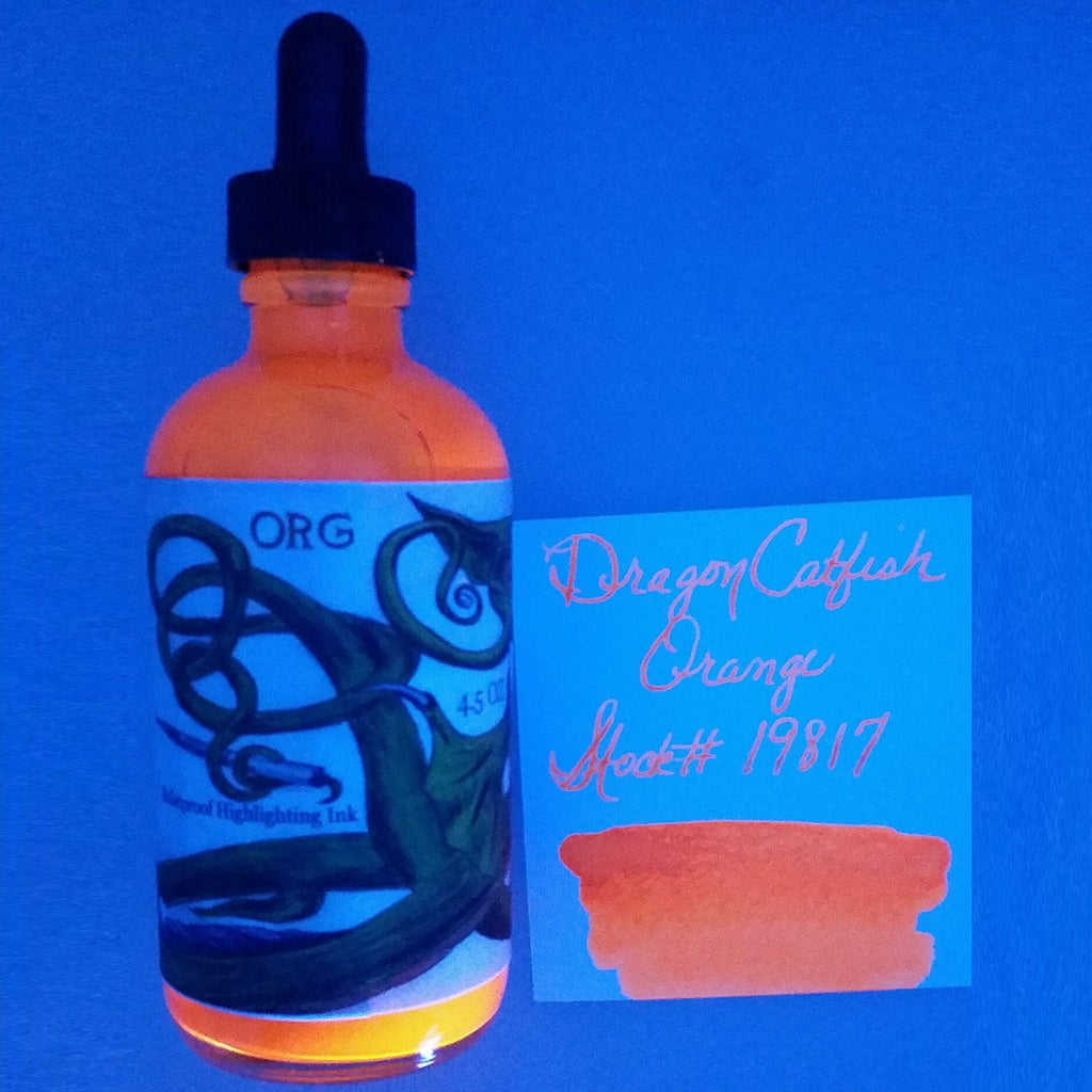 زجاجة حبر نودلر (سمك السلور التنيني - برتقالي - 133 مل) 19817