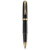 قلم حبر جاف دبلوماسي A2 مطلي باللون الأسود والذهبي D40203030