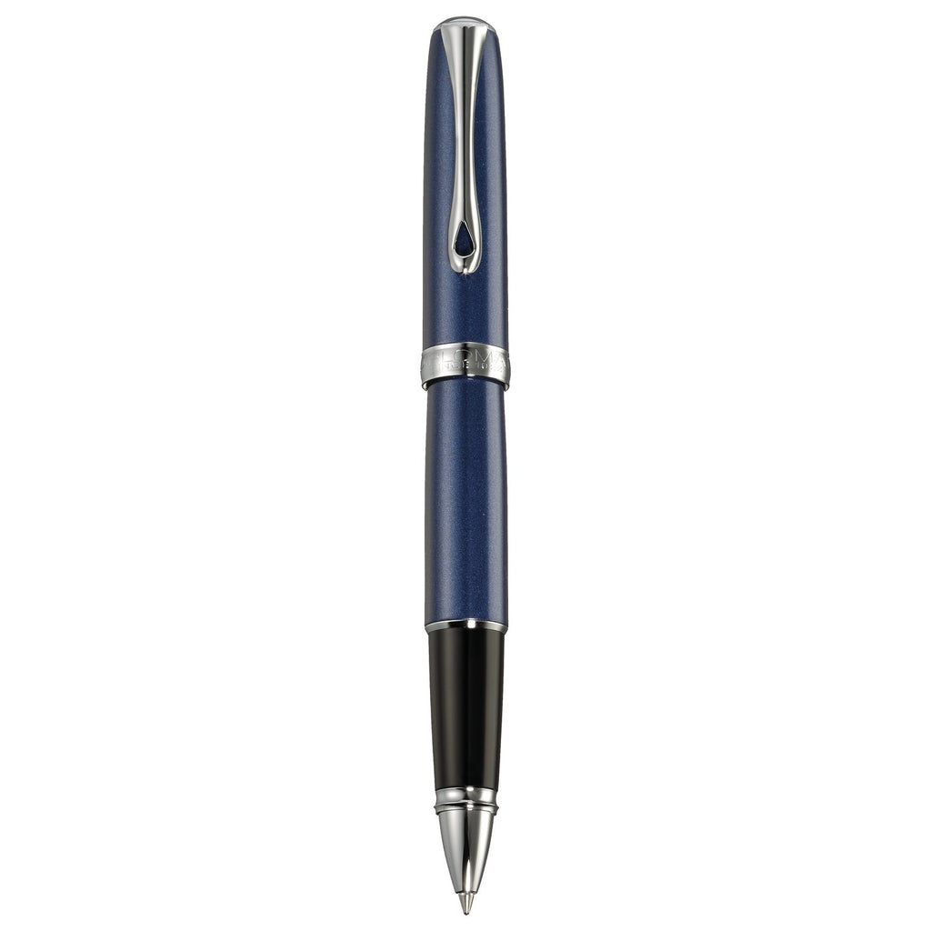 Diplomat Excellence A2 Midnight Blue/Chrome Roller Ball Pen D40209030