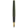 قلم حبر دبلوماسي التميز A2 دائم الخضرة/ذهبي