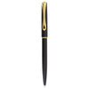 قلم حبر دبلوماسي ترافيلر أسود اللون ذهبي سهل التدفق D40706040