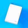 دفتر ملاحظات قابل للتمزيق باللون الأبيض من مجموعة Creative Block (A6 - منقط) ESCB70A6D