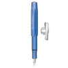قلم حبر كاويكو آل سبورت باللون الأزرق المغسول بالحجر