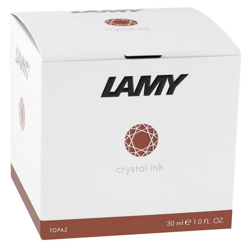 LAMY T53 CRYSTAL INK TOPAZ BROWN - Pens, Fountain Pens, Writing