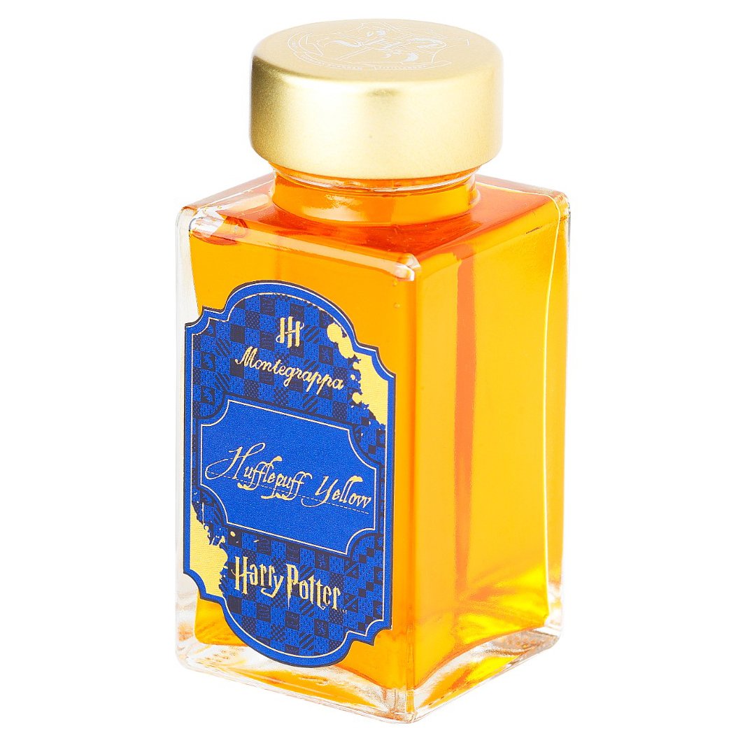 Montegrappa Harry Potter Ink Bottle (Hufflepuff Yellow - 50 ML) IAHPBZ