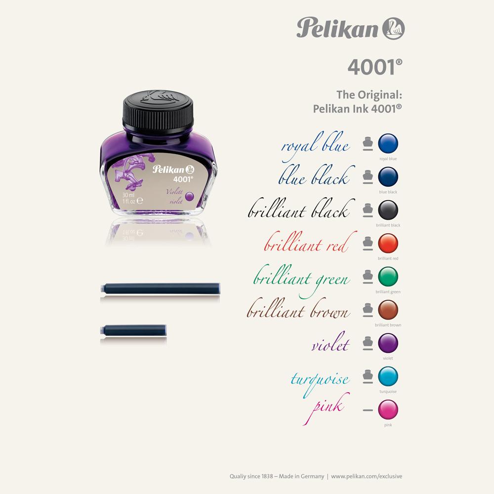 Pelikan 4001 Ink Bottle - Turquoise - 62.5ml