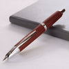 قلم حبر بايلوت بدون غطاء باللون الأحمر الداكن من خشب البتولا CT