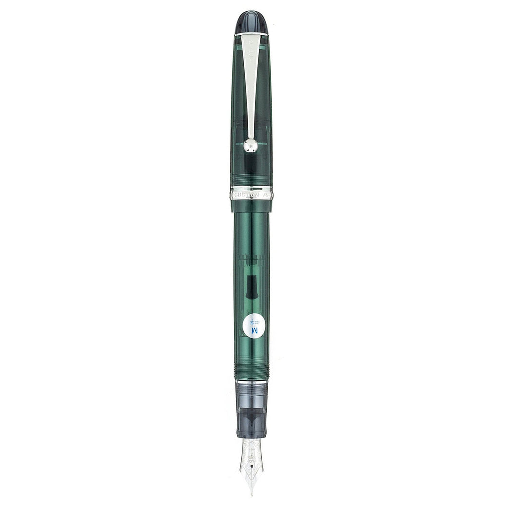 قلم حبر بايلوت كوستوم 74 باللون الأخضر CT