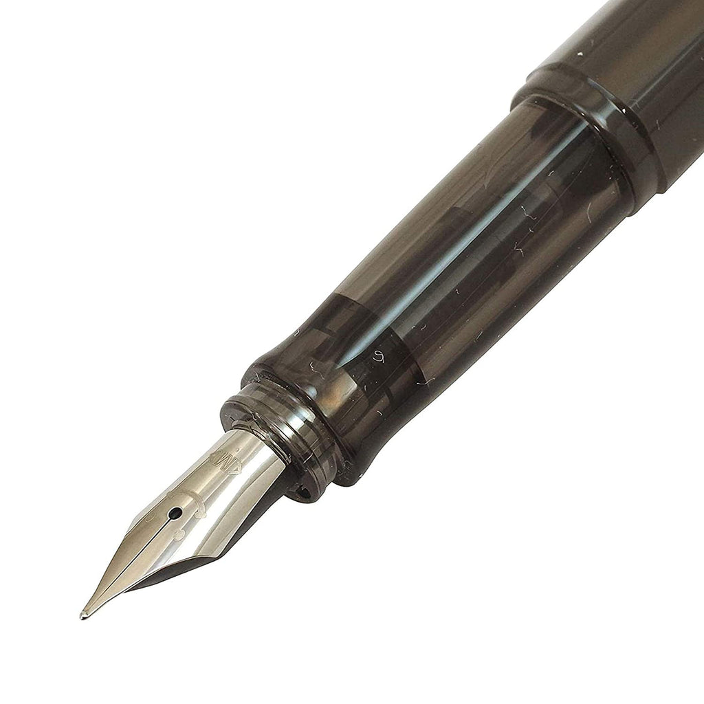 Pilot Kakuno Calligraphy Fountain Pen - Clear / Pastel Colour Barrel (Fine  / Medium, Black Ink) [Per PCS]