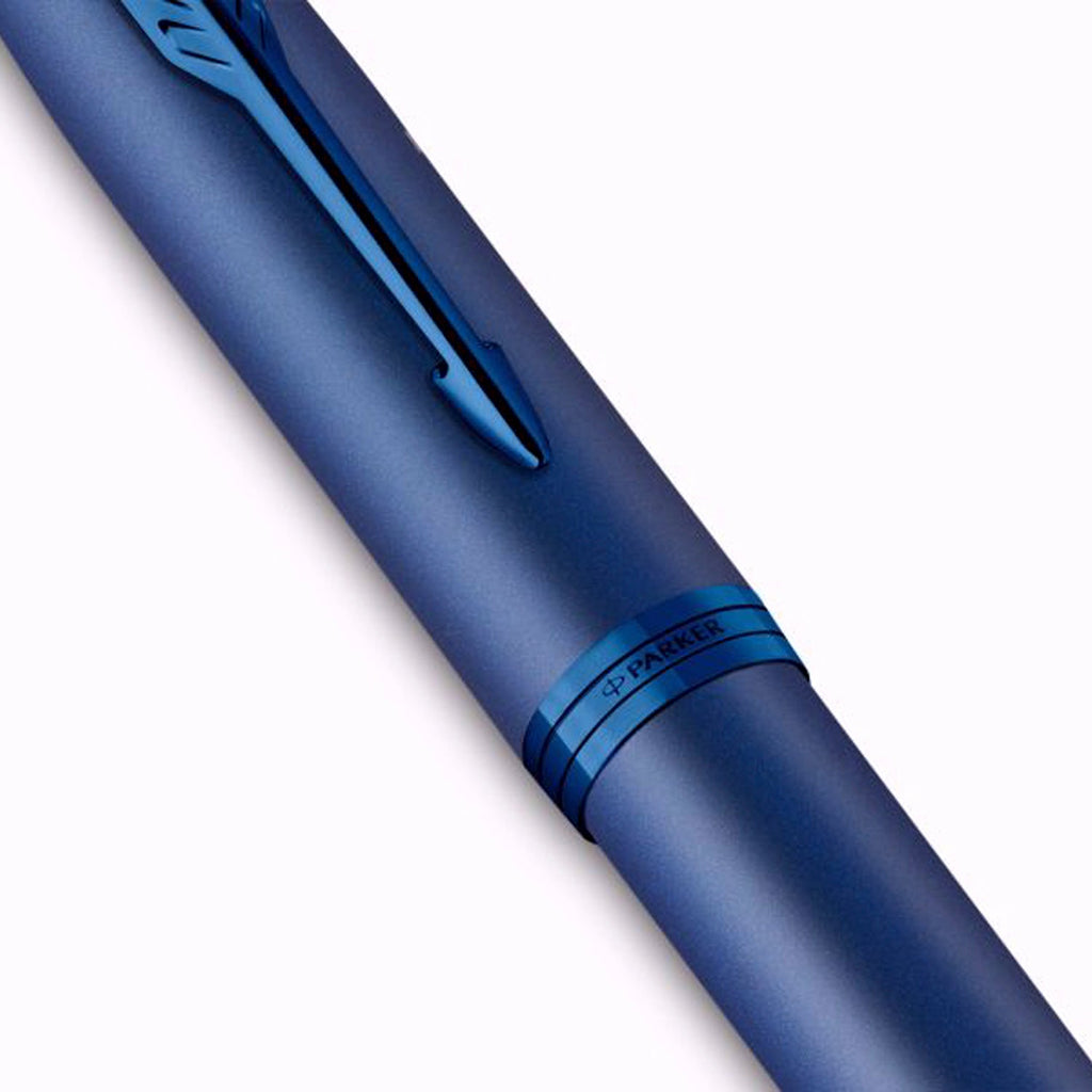 Parker Premium IM Monochrome Blue Roller Ball Pen 9000034648