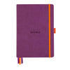 كتاب الأهداف باللون الأرجواني بغلاف مقوى من رودياراما (148 × 210 ملم - منقط) 118579C
