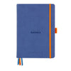 رودياراما كتاب الأهداف ذو الغلاف الصلب باللون الأزرق الياقوتي (148 × 210 ملم - منقط) 118577C